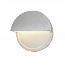 Justice Design Group CER-5610W-CRNI - ADA Dome Outdoor LED Wall Sconce (Closed Top)