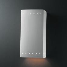 Justice Design Group CER-5960-WHT-LED-1000 - Wall Sconce