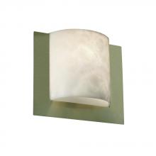 Justice Design Group CLD-5560-MBLK-LED-1000 - Framed Square 3-Sided Wall Sconce (ADA)