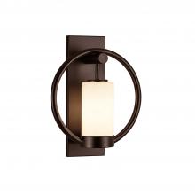 Justice Design Group CLD-7732W-DBRZ - Redondo Outdoor 1-Light Wall Sconce