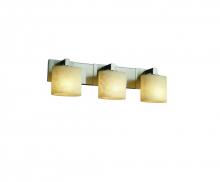 Justice Design Group CLD-8923-30-NCKL - Modular 3-Light Bath Bar