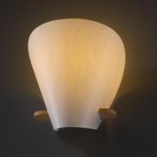 Justice Design Group DOM-8317-LED-1000 - Iris Beech Wood Wall Sconce