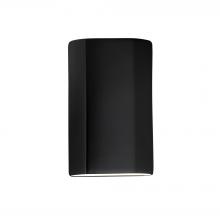 Justice Design Group CER-5500W-CRB - ADA Cylinder - Closed Top (Outdoor)