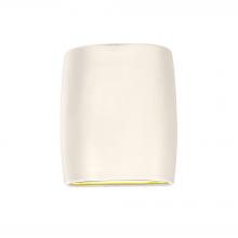 Justice Design Group CER-8857-MAT - Small ADA Cylinder - Open Top & Bottom