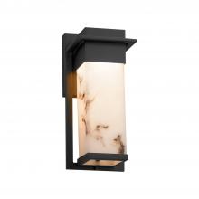 Justice Design Group FAL-7541W-MBLK - Pacific Small Outdoor LED Wall Sconce