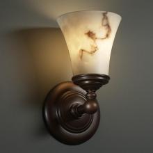 Justice Design Group FAL-8521-20-ABRS - Tradition 1-Light Wall Sconce