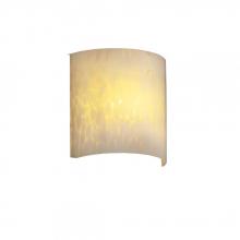 Justice Design Group FSN-5560-DROP-DBRZ-LED-1000 - Framed Square 3-Sided Wall Sconce (ADA)