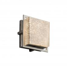 Justice Design Group FSN-7561W-MROR-NCKL - Avalon Square ADA Outdoor/Indoor LED Wall Sconce
