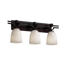 Justice Design Group FSN-8503-10-RBON-DBRZ - Argyle 3-Light Bath Bar