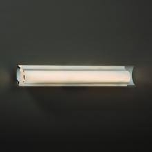 Justice Design Group FSN-8635-OPAL-CROM - Lineate 30" Linear LED Wall/Bath