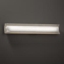 Justice Design Group FSN-8635-WEVE-NCKL - Lineate 30" Linear LED Wall/Bath