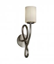 Justice Design Group FSN-8911-10-RBON-DBRZ - Capellini 1-Light Wall Sconce