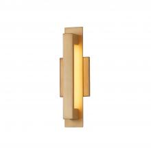 Justice Design Group NSH-7722W-BGLD - Catalina ADA Outdoor LED Wall Sconce