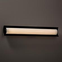 Justice Design Group PNA-8635-WAVE-MBLK - Lineate 30" Linear LED Wall/Bath