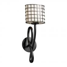 Justice Design Group WGL-8911-30-SWCB-NCKL - Capellini 1-Light Wall Sconce