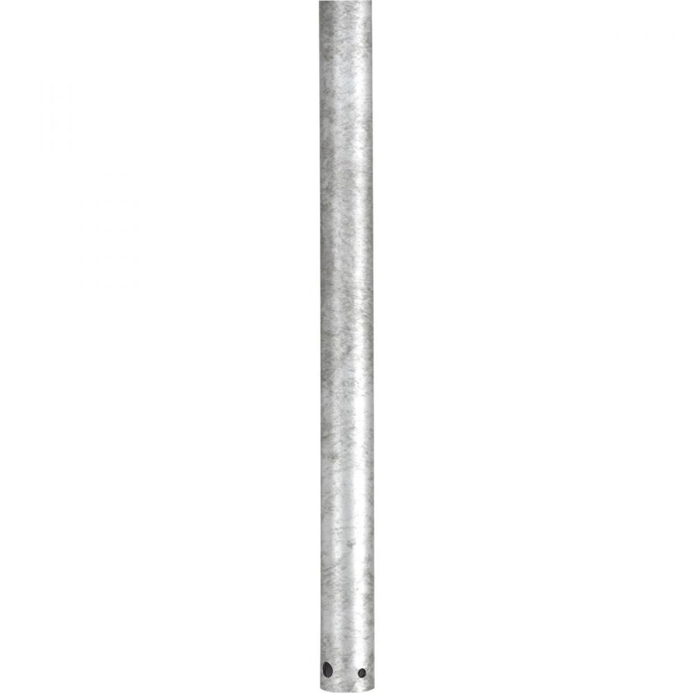 AirPro Collection 36 In. Ceiling Fan Downrod in Galvanized Finish