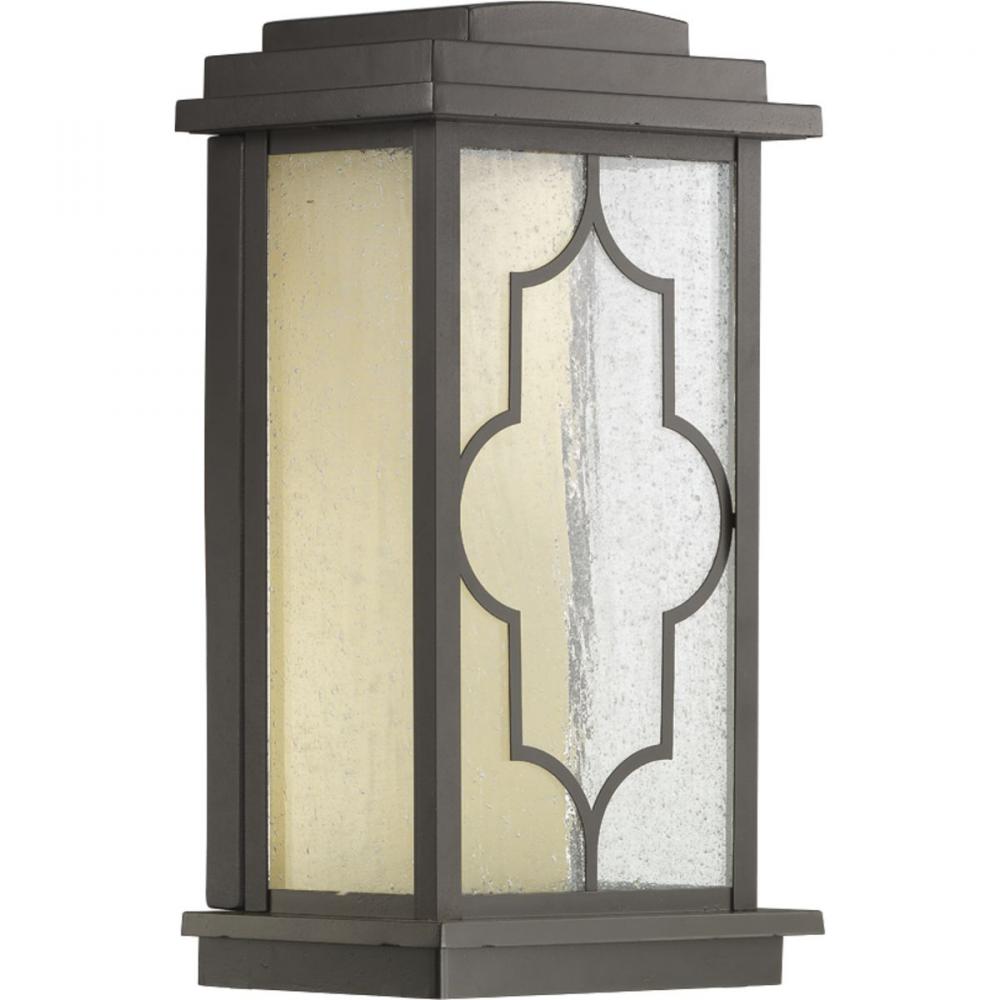 Northampton LED Collection One-Light Small LED Wall Lantern, Architectural Bronze Finish