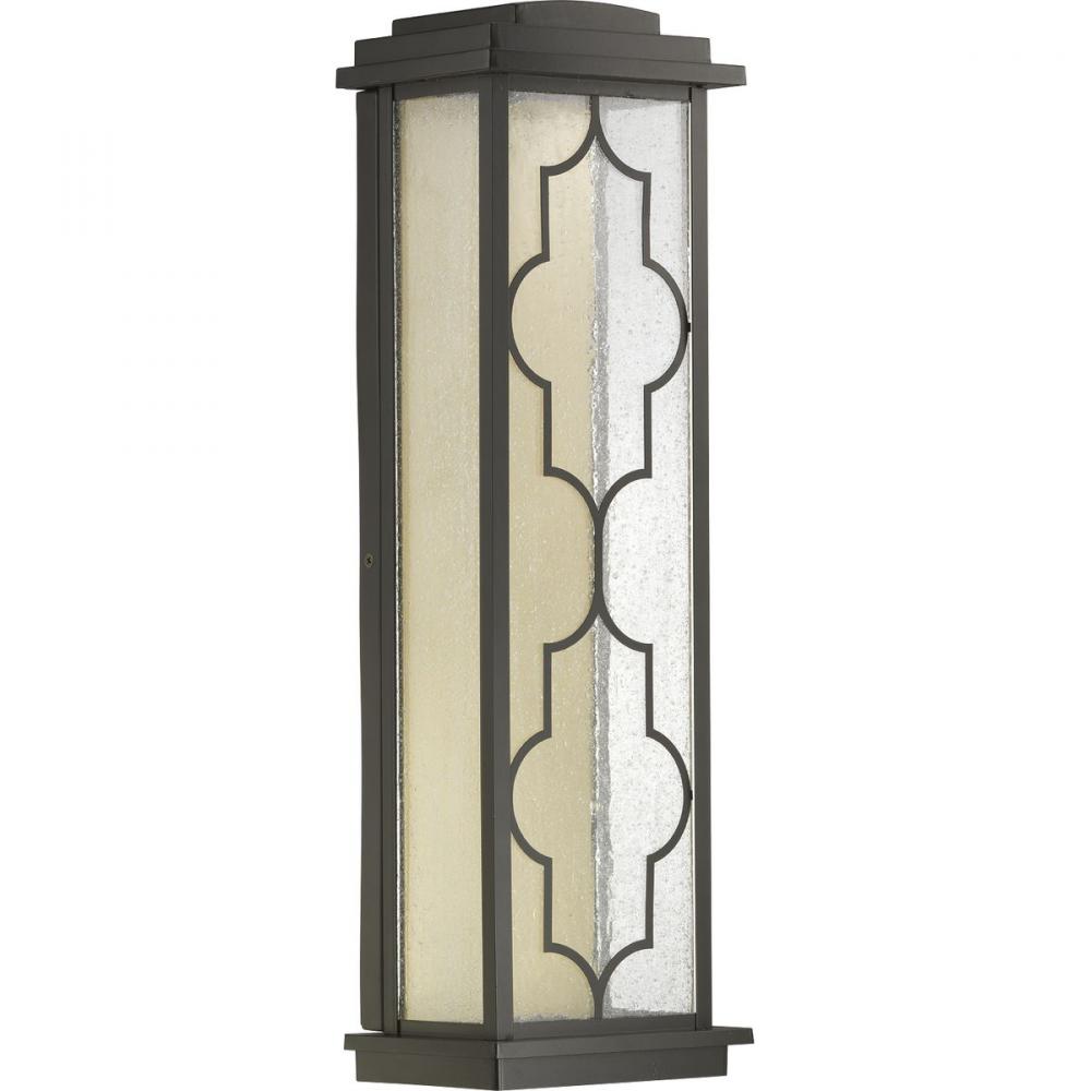 Northampton LED Collection One-Light Med LED Wall Lantern, Architectural Bronze Finish
