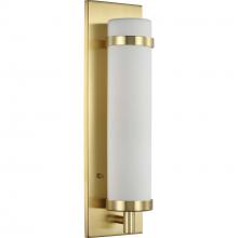 Progress P710088-012 - Hartwick Collection Satin Brass One-Light Wall Sconce