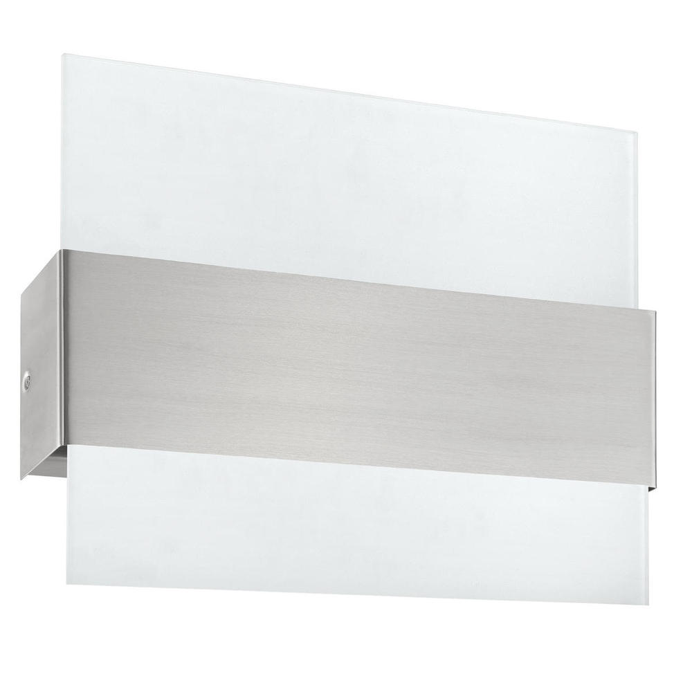 1 LT Integrated LED Track Light w/ Matte Nickel Finish & Satin Glass