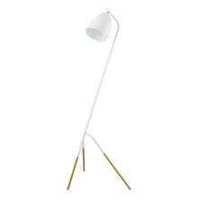 Eglo 49944A - Westlinton - Floor Lamp White and Gold Finish 60W