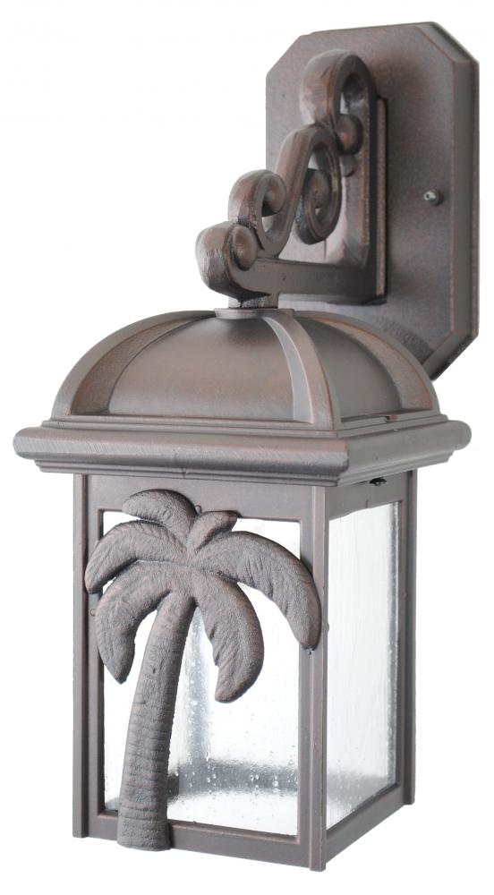 Americana Collection Palm Tree Series Model PT29304 Small Outdoor Wall Lantern