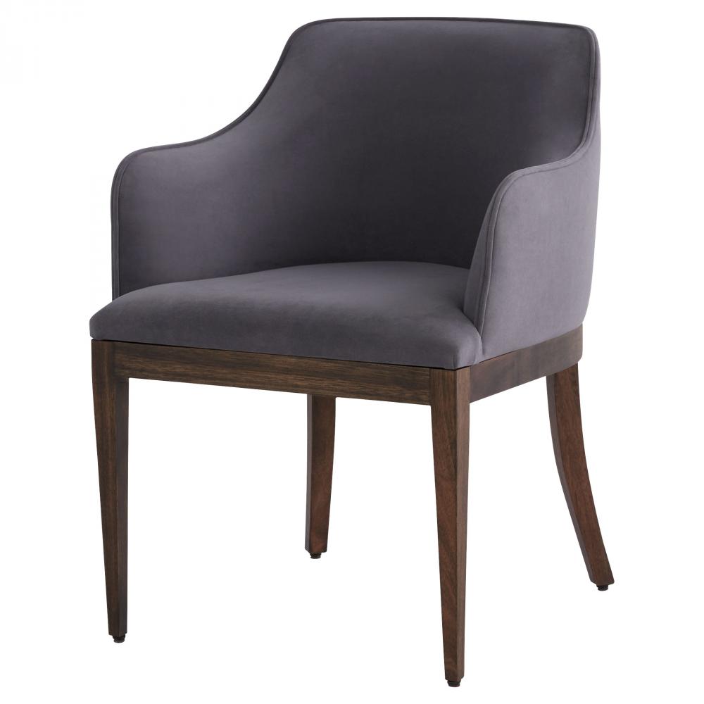 Dublin Chair|Drk Brn|Grey