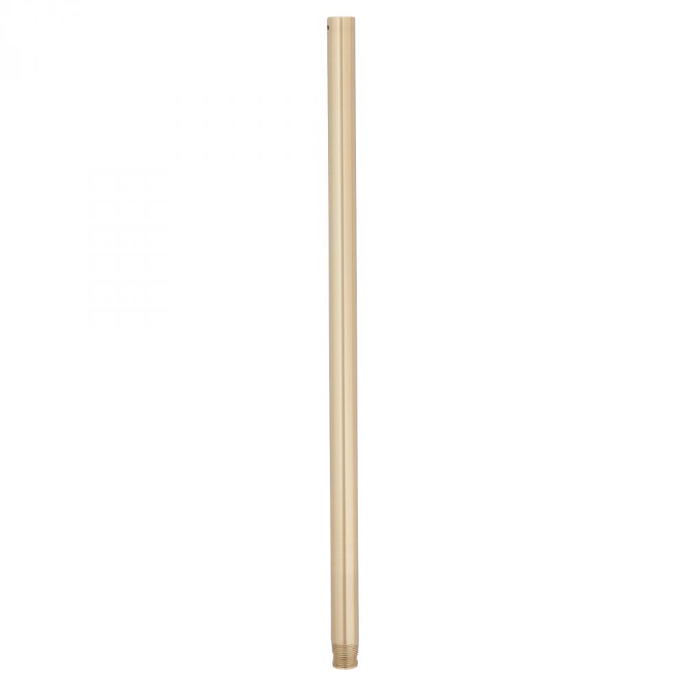 24"  Downrod - Aged Brass