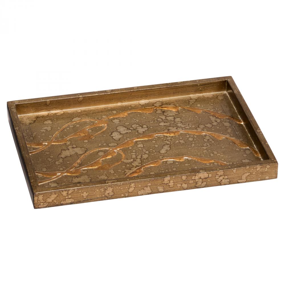 Florence Tray | Bronze Lacquer | Rectangle - Small