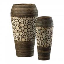 Cyan Designs 02520 - Wood Slice Oblong Cntrs