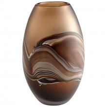 Cyan Designs 10479 - Nina Vase|Amber Swirl-SM