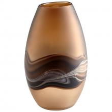 Cyan Designs 10480 - Nina Vase|Amber Swirl-MD