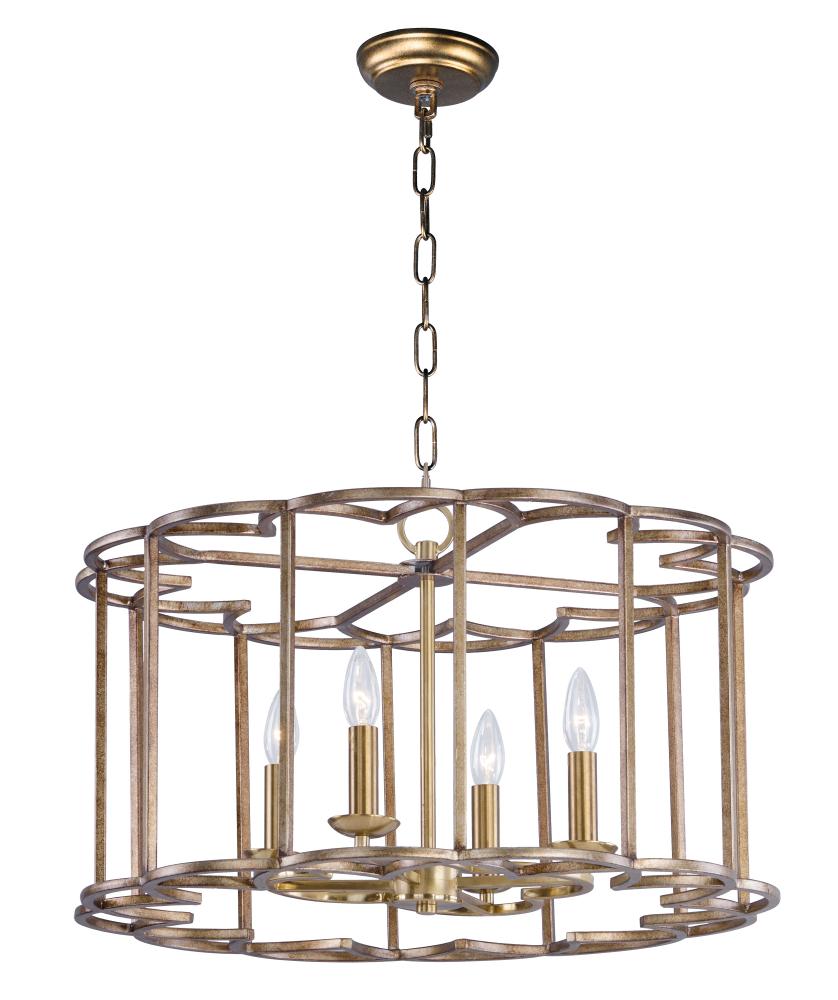 Helix-Single-Tier Chandelier