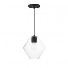Maxim 21336CLBK - Geode-Single Pendant