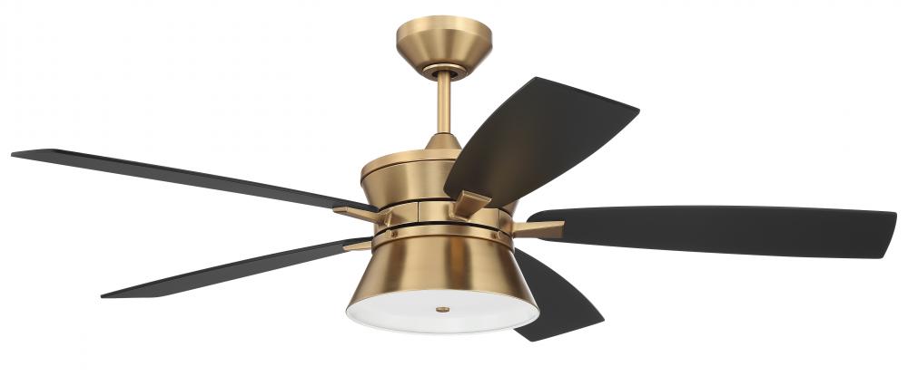 52" Ceiling Fan w/Wi-Fi, DC Motor, Blades, LED Light Kit