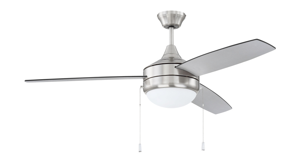 52" Ceiling Fan w/ 3 Blades, LED Light Kit, Energy Star