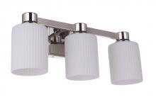 Craftmade 12920PLN3 - Bretton 3 Light Vanity