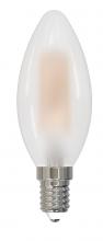Craftmade 9688 - 3.74" M.O.L. Frost LED C11, E12, 4.5W, Non-Dimmable, 3000K