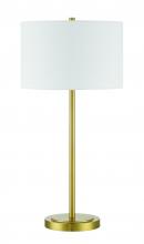 Craftmade 87009SB-T - Jones 1 Light Table Lamp in Satin Brass