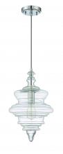 Craftmade P600CH1 - 1 Light Mini Pendant with Cord in Chrome