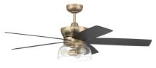 Craftmade GBN52SB5 - 52" Ceiling Fan w/Wi-Fi, DC Motor, Blades, LED Light Kit