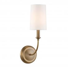 Crystorama 2241-VG - Libby Langdon for Crystorama Sylvan 1 Light Vibrant Gold Sconce