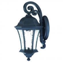 Acclaim Lighting 3602BK - Waverly Collection Wall-Mount 1-Light Outdoor Matte Black Light Fixture