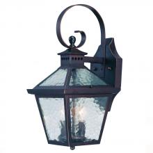 Acclaim Lighting 7662ABZ - Bay Street Collection Wall-Mount 2-Light Outdoor Architectural Bronze Light Fixture