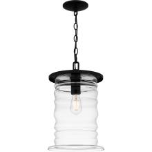 Quoizel NAD1910MBK - Noland 1-Light Matte Black Outdoor Hanging Lantern
