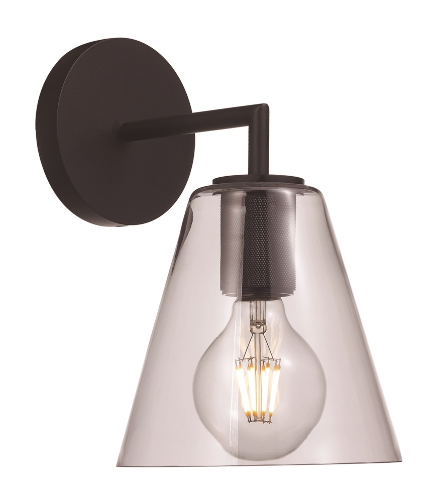 Kennedy 1-Light Indoor Cone Shade Armed Sconce