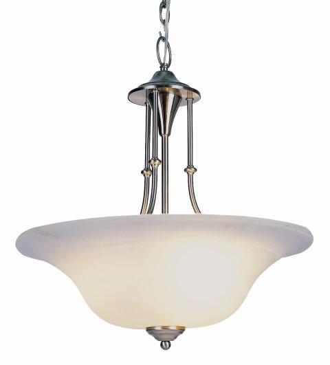 Perkins 3-Light Indoor Glass Bowl Pendant with Chain