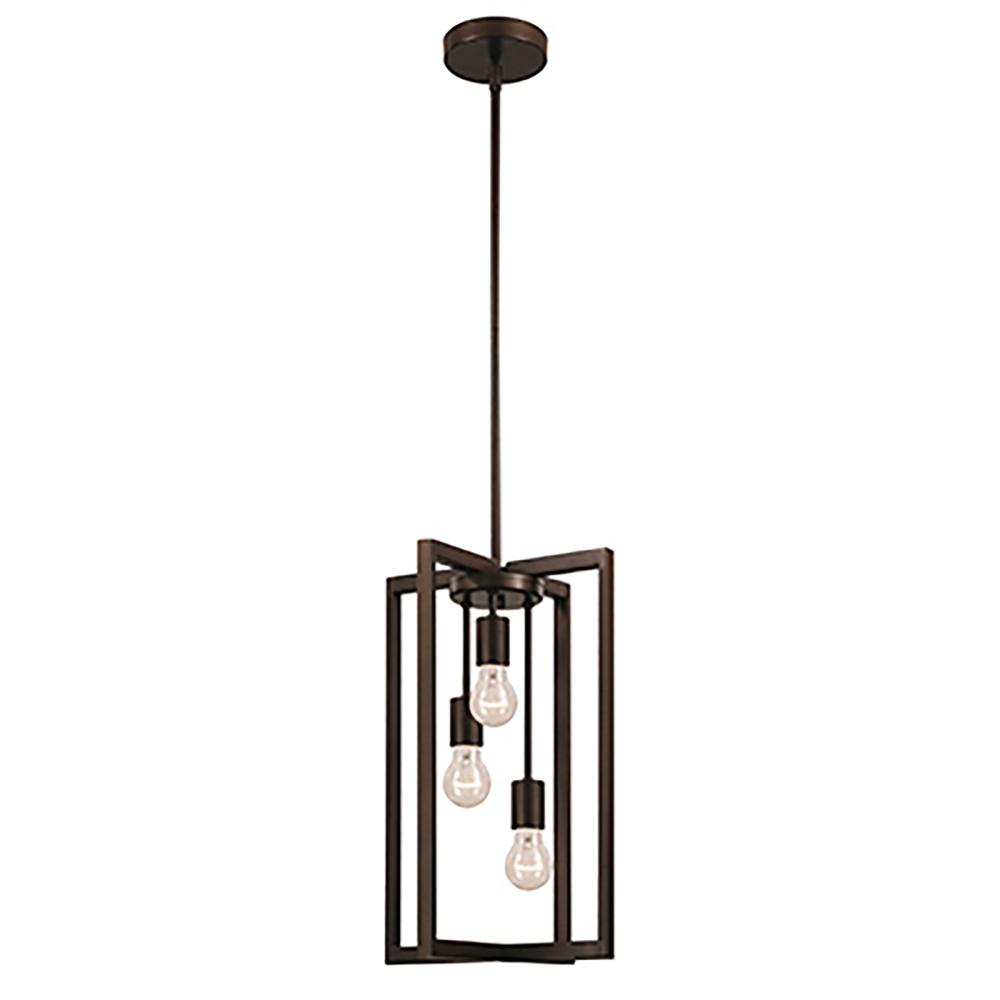 Eastwood Collection 3-Light Industrial Cage Metal Pendant