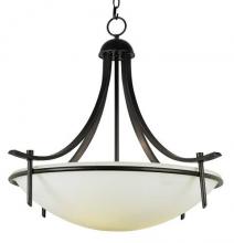 Trans Globe 8178 ROB - Vitalian Collection, Metal Trimmed Glass Bowl, Indoor Hanging Pendant Light