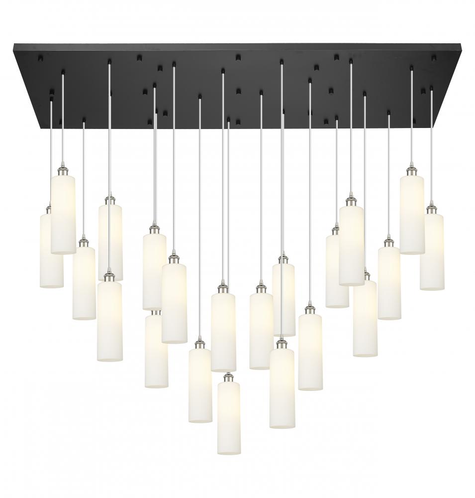 Crown Point - 21 Light - 71 inch - Polished Nickel - Multi Pendant